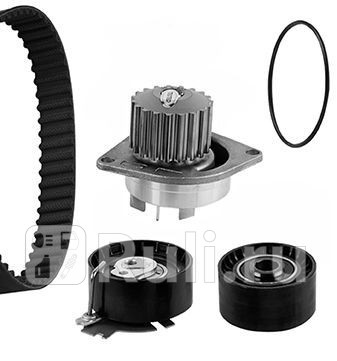 Ремень ГРМ 134 зуб25mm Водяной насос 2 ролика Metelli 30-0683-2 8670₽