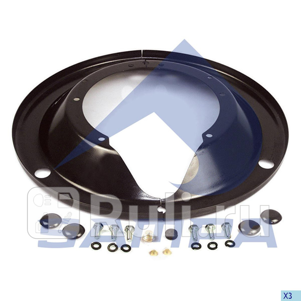 комплект щитков пылезащитных на 1 сторону SNF 420x180 SAF RBM 8442RSM8442 Sampa 075544 0₽