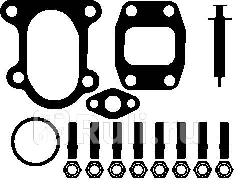 рк турбокомпрессора монтажный прокладкишпилькигайкиуплотнениеMB OM 900904 ELRING 715390 3270₽