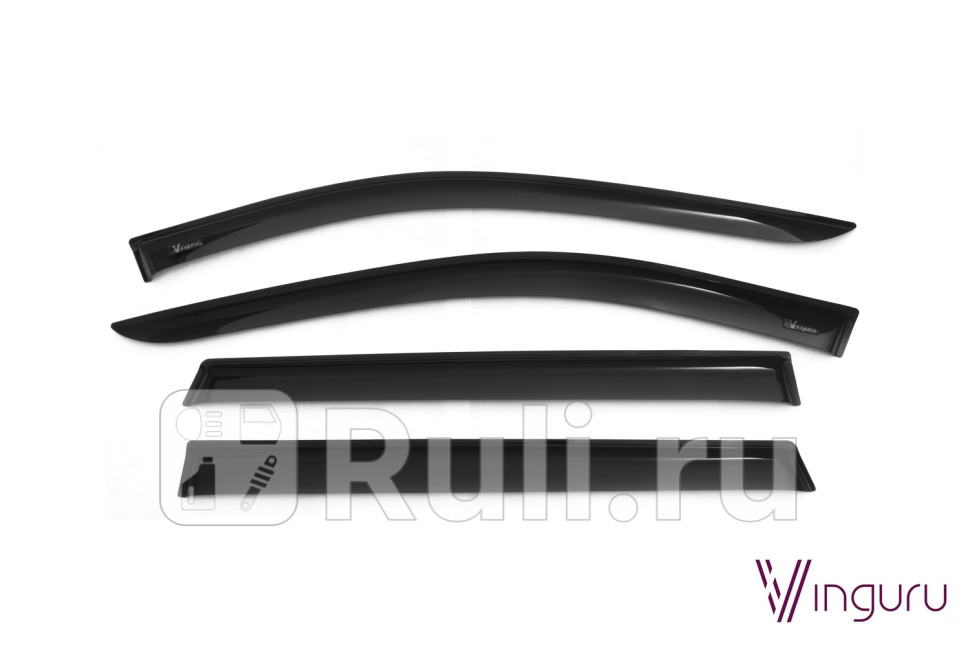 Дефлекторы окон для Nissan X-Trail T32 рестайлинг 2017-2020 Vinguru AFV80614 1950₽
