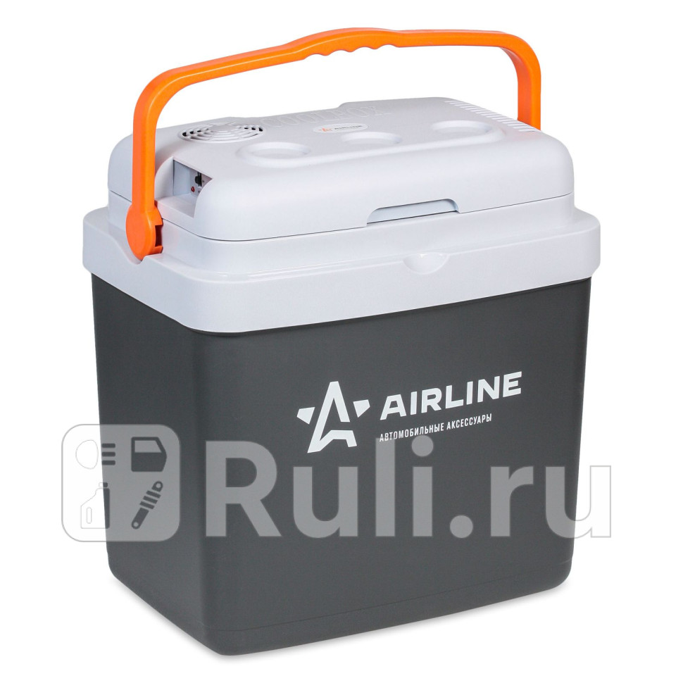 Холодильникнагреватель автомобильный термоэлектрический 33л 12В AIRLINE AIRLINE ACFK005 12290₽