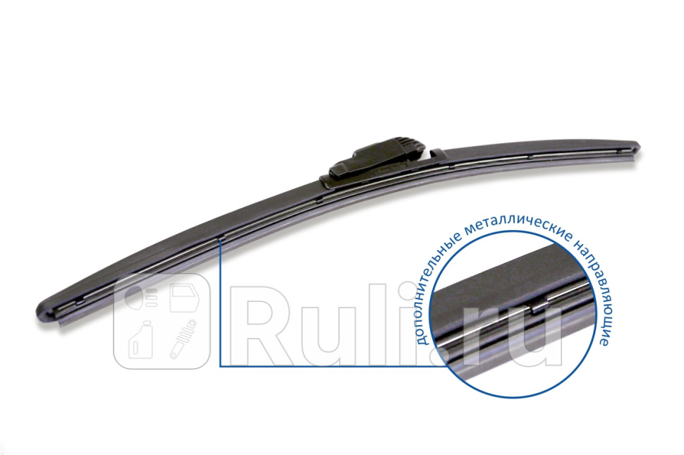 Щетка стеклоочистителя бескаркасная GoodYear 14360 мм Frameless Multi-Clip GoodYear GY000414 950₽