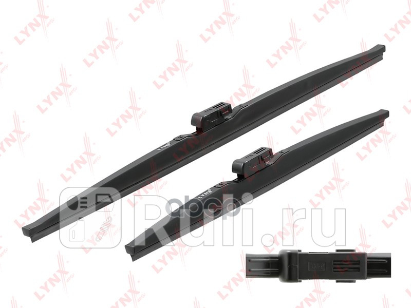 Комплект зимних щеток стеклоочистителя 600мм24430мм17 правлев LYNXAUTO LW6043G 2190₽