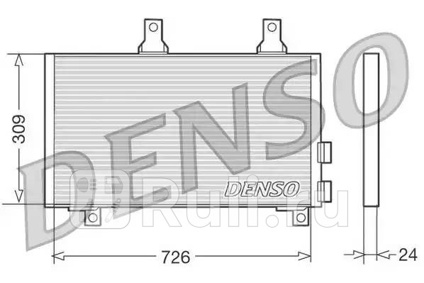 Радиатор кондиционера DCN11003 DENSO DCN11003 1520₽