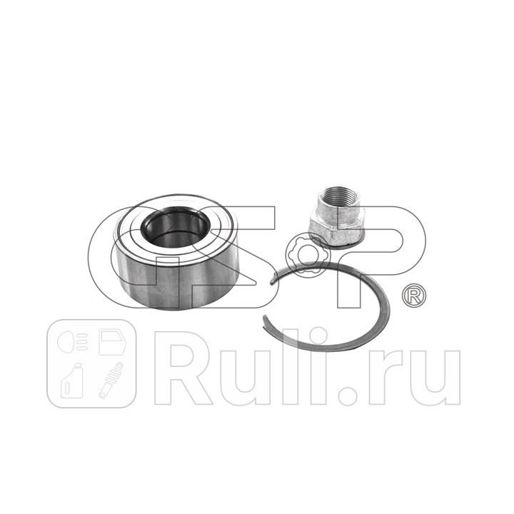 Подшипник колеса к-т перед FIAT BRAVA 182_ 14 12 V GSP GK3414 0₽