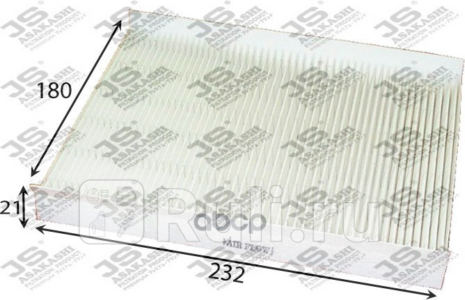 Фильтр салона JS Asakashi AC0107 0₽