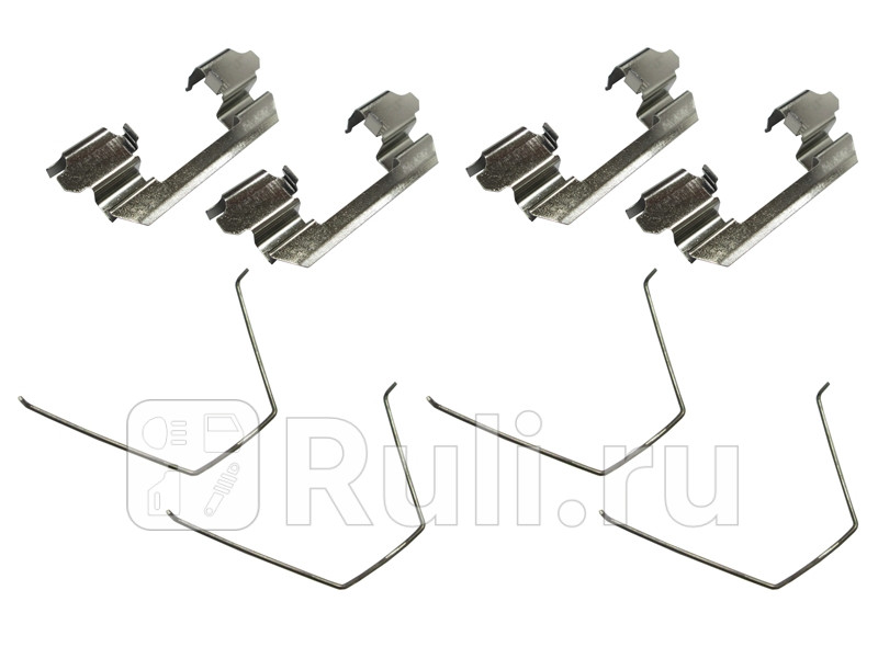 Комплект монтажный тормозных колодок FR NISSAN TIIDA C11 04-12 NOTE E11 05-12 MARCH K12 02-10 SAT ST-349-0008 890₽