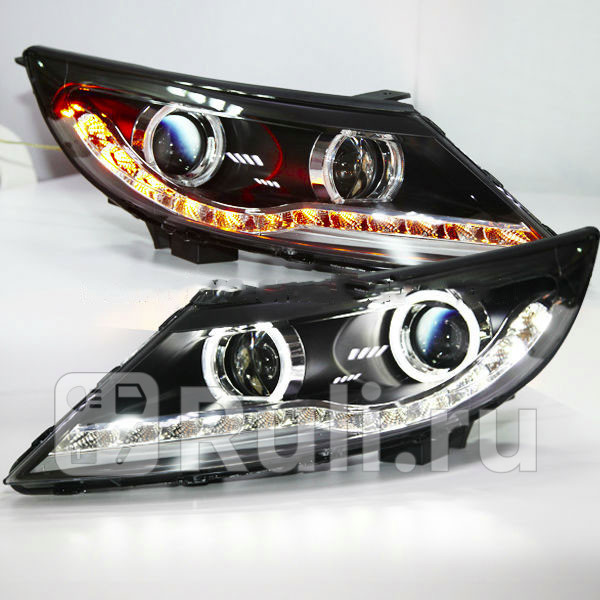 Тюнинг-фары комплект для Kia Sportage 3 2010-2014 КИТАЙ CS-HL-000303 54490₽