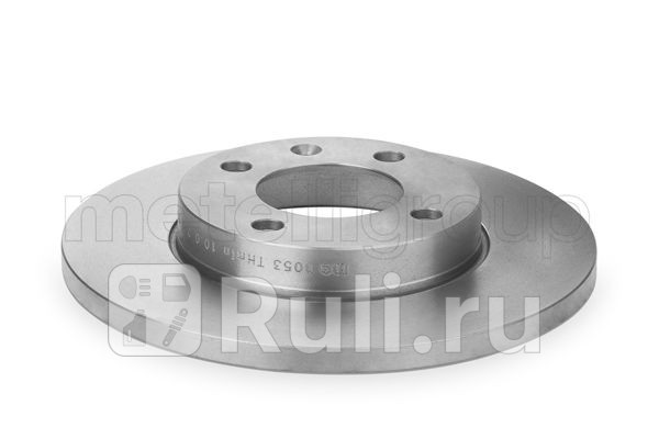 Диск тормпер239x12 4 отв Metelli 23-0053 2000₽