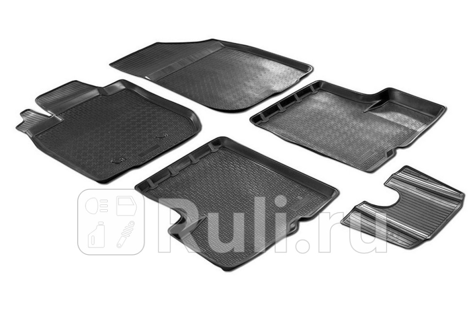 Коврики в салон 5 шт для Renault Sandero 2013-2020 RIVAL 14703003 2500₽