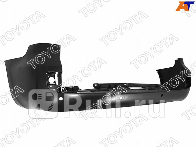 Бампер задний для Toyota Land Cruiser 200 2007-2012 TOYOTA-LEXUS 52159-60956 39950₽