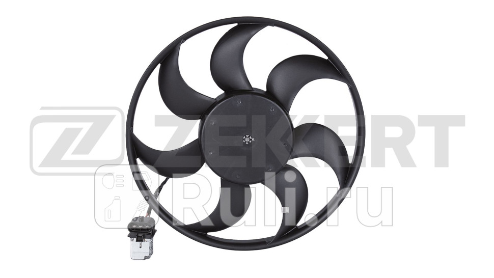 Вентилятор радиатора Chevrolet Viva 2H9 03- Opel Astra H 04- Zafira B 05- Zekkert mk-7070 5510₽