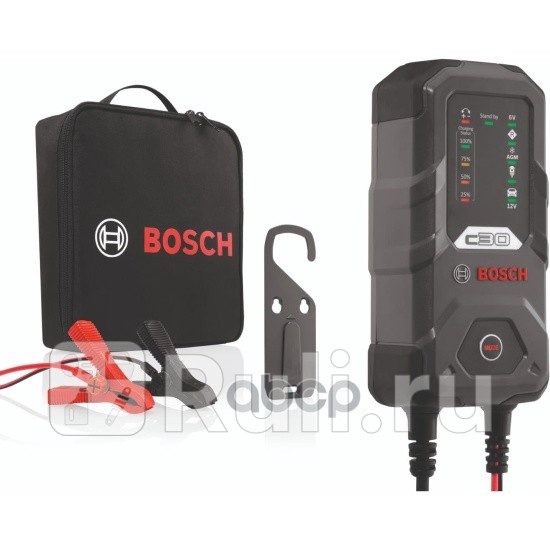 Зарядное устройство для акб bosch c30 612v 0838a 230v agmcaefbgelvrla BOSCH 0189911030 6720₽