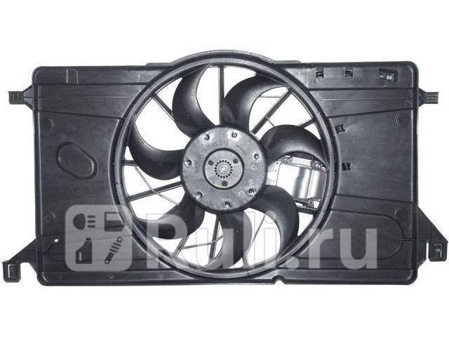 Вентилятор радиатора охлаждения для Mazda 3 bk седан 2003-2009 Forward MZX0304-920 2930₽