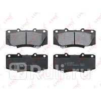 Дисковые тормозные колодки перед правлев LYNXAUTO BD7619 0₽