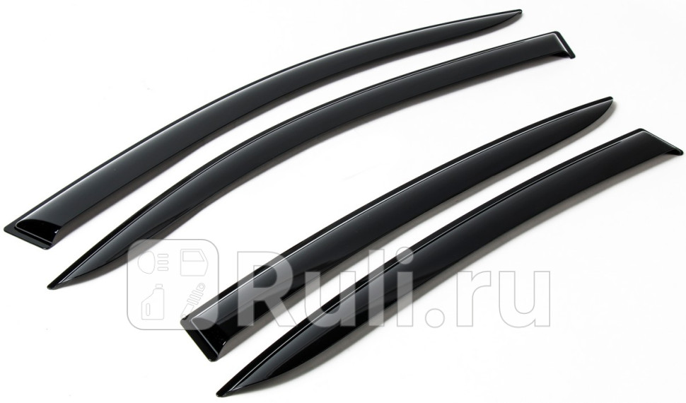 Дефлекторы окон (4 шт.) для Renault Sandero (2009-2014) AutoFlex 847304