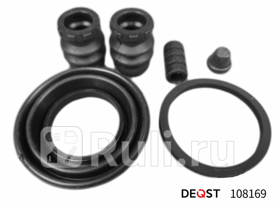 Ремкомплект тормозного суппорта заднего для поршня o 38 mm суппорт tokico применяемость nissan DEQST 108169 300₽