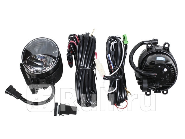 Светодиодные противотуманные фары комплект для Toyota Land Cruiser Prado 150 рестайлинг 2 2017-2020 CAROPTICS CPX-1208KPF 3820₽