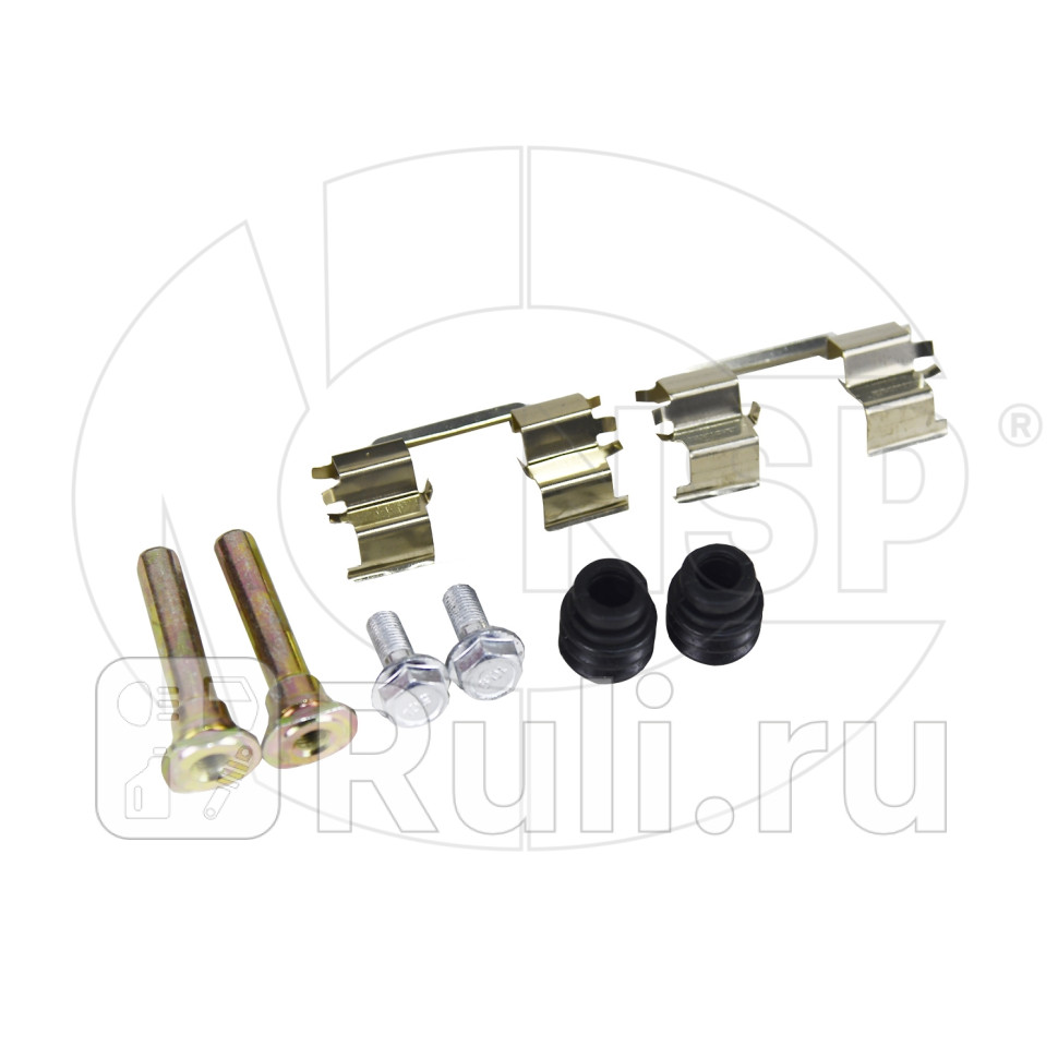 Комплект направляющих пальцев тормозного суппорта chevrolet evanda NSP NSP0193740249 830₽