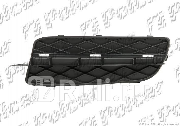 Решетка переднего бампера правая для BMW X5 E70 2006-2010 Polcar 205127-2 1480₽