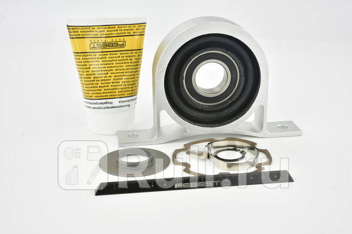 Опора подвесная карданного вала перед VW T5 03- FEBEST VWCB-TR11 17970₽
