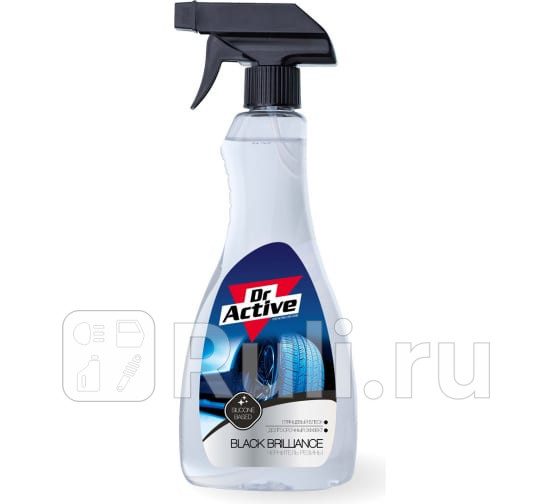 Чернитель шин Sintec DrActive Black Brilliance 500 мл спрей SINTEC 802452 680₽