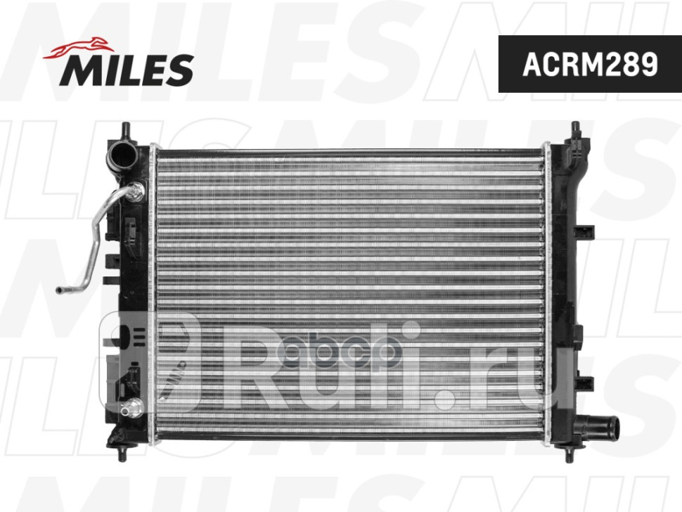 Радиатор двигателя kia rio fb hyundai solaris hcr ат MILES ACRM289 0₽
