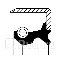 сальник ступицы задний 50x70x95175 Nissan Terrano 87-96Urvan 86-97 CORTECO 190 195 29B 1380₽