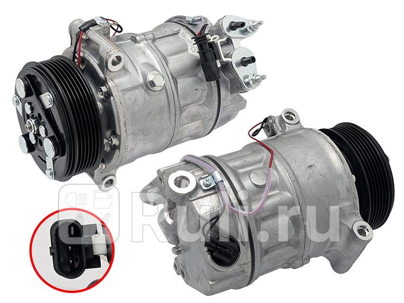Компрессор кондиционера land rover discovery 09-20 range rover 12-22 SAT ST-245-0052 24400₽