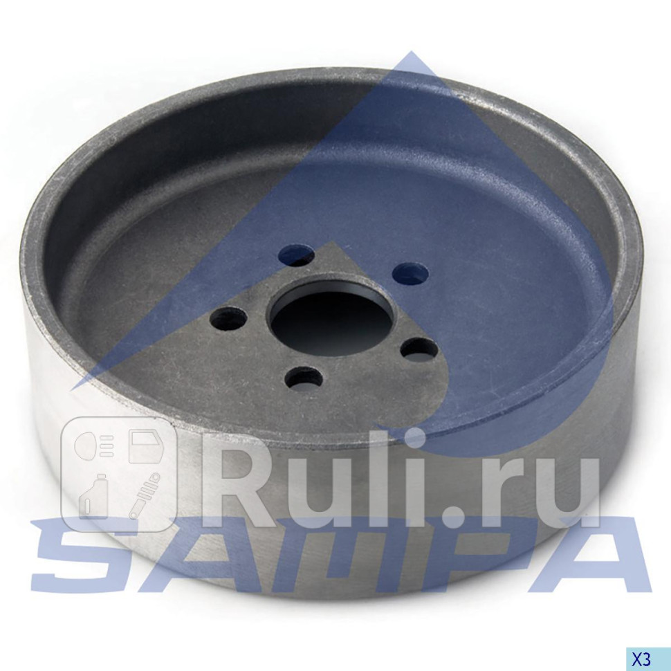 Шкив водяного насоса помпы Sampa 080431 1330₽