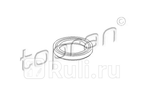 Подшипник опоры переднего амортизатора HANS PRIES 721070001 910₽