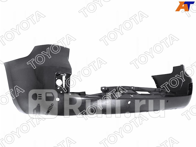 Бампер задний для Toyota Land Cruiser 200 рестайлинг 2012-2015 TOYOTA-LEXUS 52159-60989 75000₽