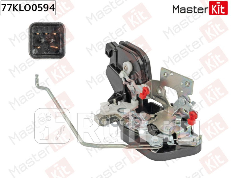 Замок двери перед лев HYUNDAI ELANTRA XD 2000 - 77KLO0594 MASTERKIT 77KLO0594 4830₽