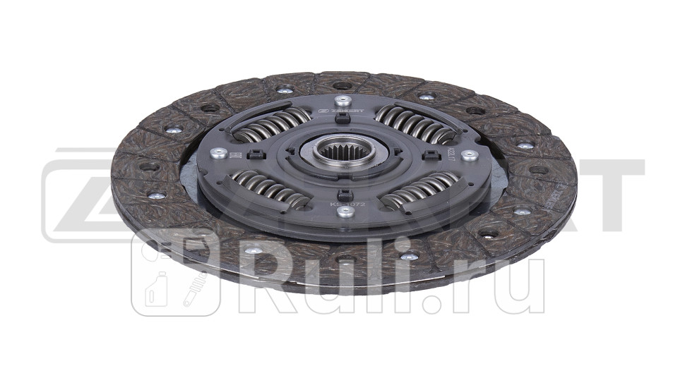 Диск сцепления Renault Logan 04- Megane 96- Mitsubishi Carisma 95- Volvo 440 88- 460 88- 480 86 Zekkert ks-1072 3190₽