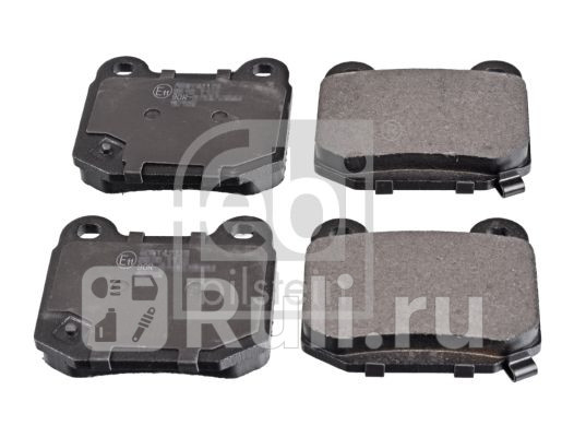 Колодки тормозные дисковые к-т зад Febi 170869 0₽