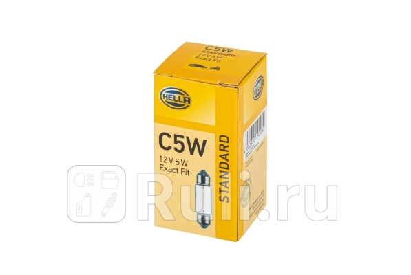 Лампа C5W 12V SV85 8GM002092-121 Hella 8GM002092-121 80₽
