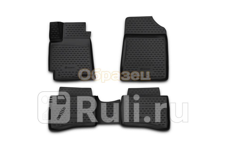 3d коврики в салон 4 шт для Renault Logan 1 2004-2009 Element NLC3D4105210k 2070₽