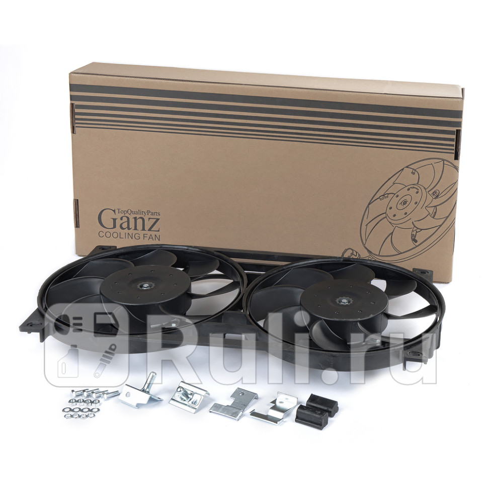 Электровентилятор охлаждения радиатора GANZ GIC06250 9020₽