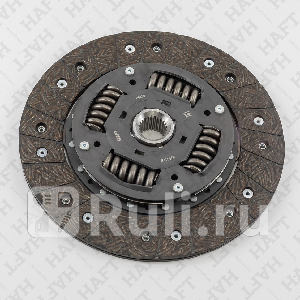 Диск сцепления 240 mm NISSAN Almera Maxima Patrol 350 ZX 88- HAFT KH0175 3830₽