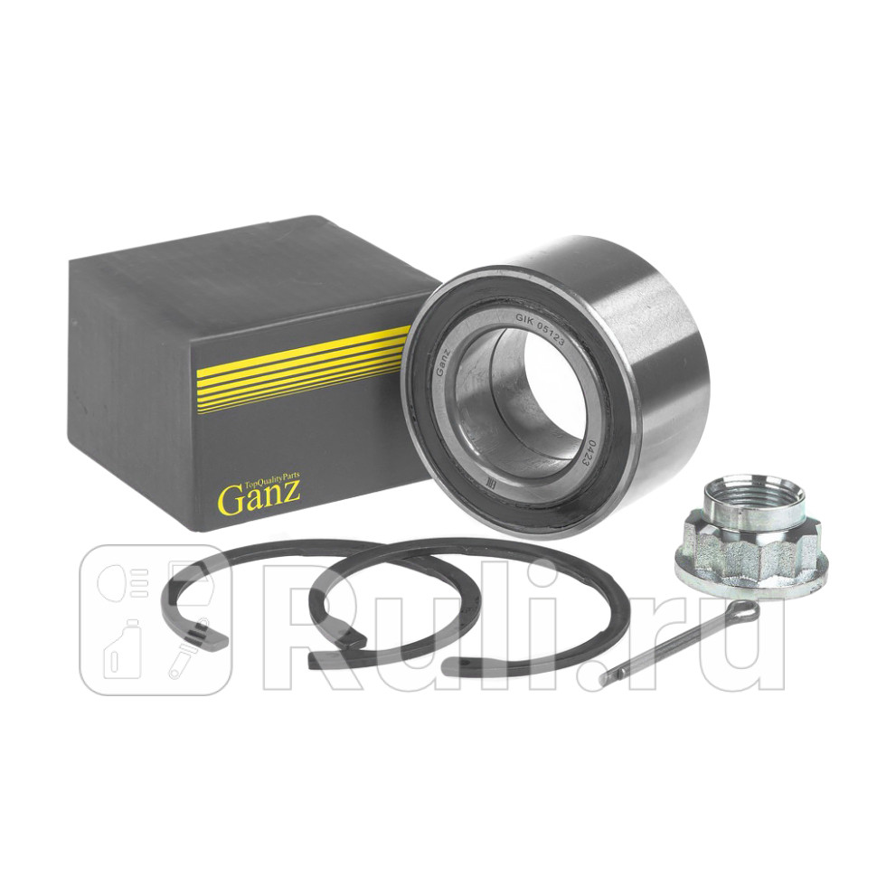 Подшипник ступицы передний GANZ GIK05123 1820₽