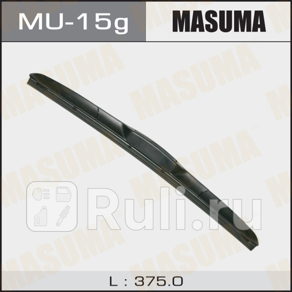Щетка стеклоочистителя гибридная MASUMA 15375 мм крюк MASUMA MU-15g 640₽