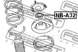 Подшипник опоры амортизатора NB-A32 FEBEST NB-A32 500₽