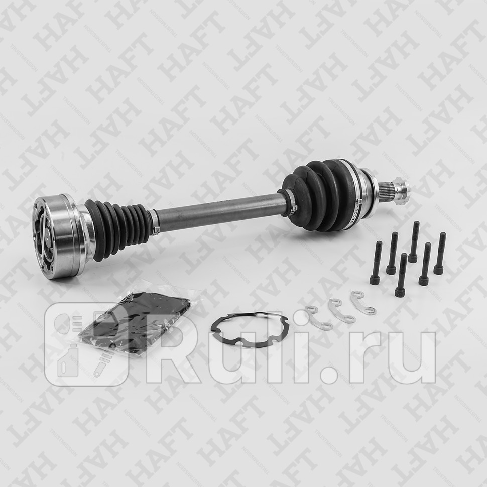 Приводной вал левый SKODA Fabia 14- VW Polo 09- HAFT AW0142 10380₽