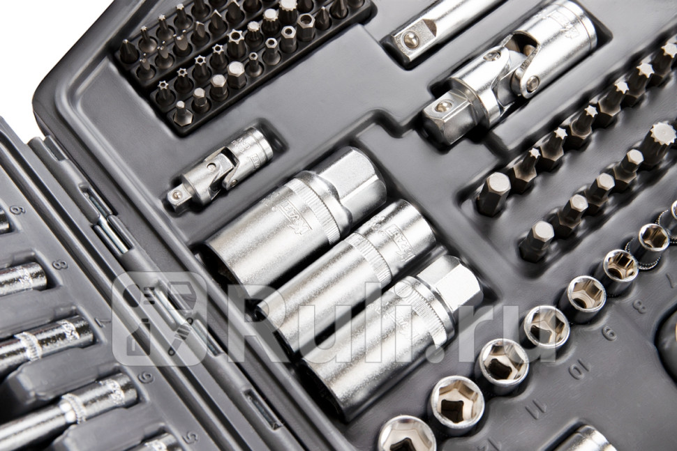 Набор инструмента 12Dr 38Dr и 14Dr 218 предметов tool KRAFT KT 700684 19570₽