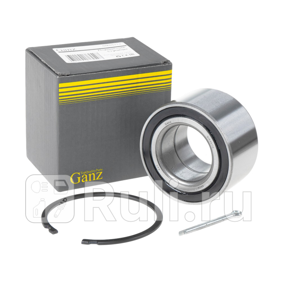 Подшипник ступицы задний GANZ GIK05112 1560₽