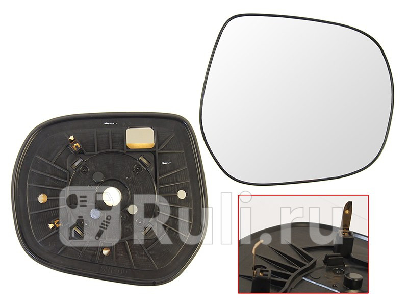 Зеркальный элемент правый для Toyota Land Cruiser 200 (2007-2012) SAT PREMIUM STP-87931-60B10
