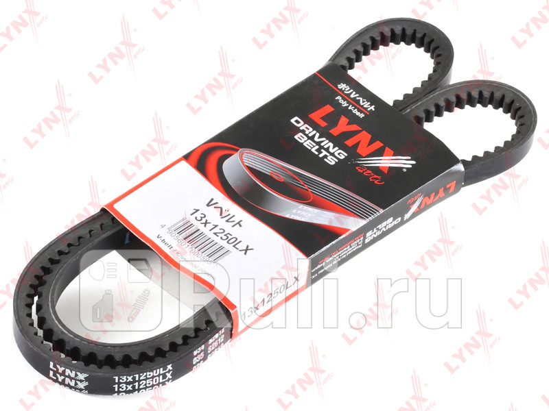 Ремень клиновый Isuzu Trooper 30TD 00- Saab 9000 20 -98 VW Transporter III 16D 17D -92 LYNXAUTO 13X1250LX 780₽