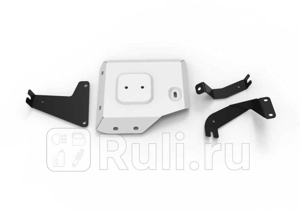 Защита редуктора комплект крепежа для Geely Monjaro 2021-2023 RIVAL 33319321 6090₽