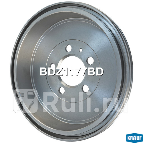 Барабан тормозной Krauf BDZ1177BD 3290₽