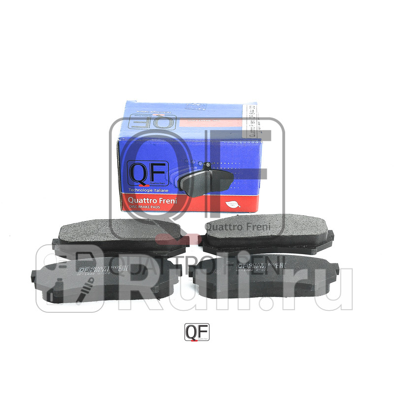 Колодки тормозные дисковые к-т Quattro Freni qf84400 0₽